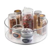 Organizador Giratório 23cm Acrílico Multiuso