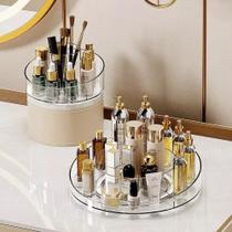 Organizador Giratório 360º Maquiagem Creme Perfume Acrílico