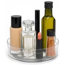 Organizador Giratório Alto Acrílico Transparente Rotação 360º Multiúso para Itens De Cozinha Banheiro Cosméticos Maquiagem Alimento Casa Organizador Giratório Alto Acrílico Transparente Rotação 360º Multiúso para Itens De Cozinha Banheiro Cosméticos Maquiagem Alimento Casa