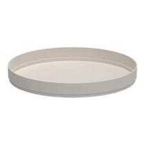 Organizador Giratório Baixo Lume Bege Fechado 4x25,5x25,5cm OBG3000BGF - Ou Organizador Giratório Baixo Lume Bege Fechado 4x25,5x25,5cm OBG3000BGF - Ou