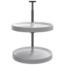 Organizador Giratório Lazy Susan de 2 Andares 46 cm de Diâmetro Rev-A-Shelf Organizador Giratório Lazy Susan de 2 Andares 46 cm de Diâmetro Rev-A-Shelf