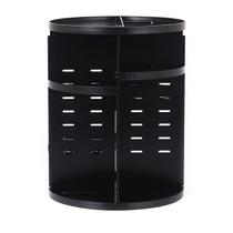 Organizador Giratório porta Maquiagem, Cosméticos e Acessórios Preto ou Branco 360 graus