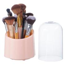Organizador Giratório Portátil Porta Pincéis Lápis Maquiagem Blogueira Organizador Giratório Portátil Porta Pincéis Lápis Maquiagem Blogueira