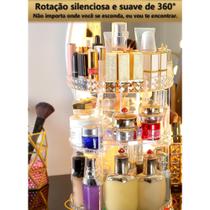 Organizador Giratório Rotativo Maquiagem Perfume Creme Batom Acrilico Organizador Giratório Rotativo Maquiagem Perfume Creme Batom Acrilico