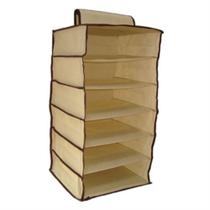 Organizador Guarda-Roupa 6 Prateleiras Vertical Closet Dobrável BronlineMagazine Organizador Guarda-Roupa 6 Prateleiras Vertical Closet Dobrável BronlineMagazine