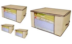 Organizador Guarda Roupa Multiuso 45x45x20 Kit 4 Unidades