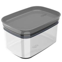 Organizador Hermético Block Retangular 0,65l OB500 Chumbo OU Organizador Hermético Block Retangular 0,65l OB500 Chumbo OU