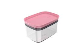 Organizador Hermético Block Retangular 0,65l OB500 Rosa Quartz OU Organizador Hermético Block Retangular 0,65l OB500 Rosa Quartz OU