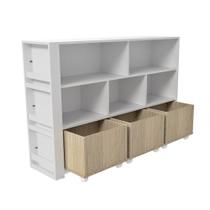 Organizador Infantil Baús E Porta Livros Napoleão 100% Mdf Organizador Infantil Baús E Porta Livros Napoleão 100% Mdf
