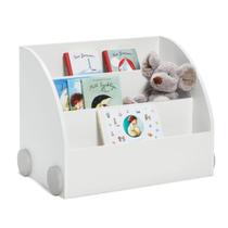 Organizador Infantil Carrinho Livreiro Omar 10% Mdf (livros)