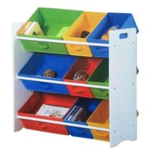 Organizador Infantil Colorido Com 9 Compartimentos - Members Mark