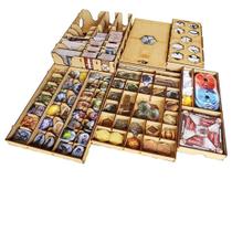 Organizador (INSERT MDF) para Gloomhaven (Versão Nacional) -