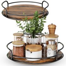 Organizador Lazy Susan LAMU para Mesa - Pacote com 2 Unidades (25cm) Organizador Lazy Susan LAMU para Mesa - Pacote com 2 Unidades (25cm)