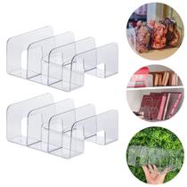 Organizador Livro Bolsa Carteira C/ Divisória Paramount Poliestireno Acrílico Transparente