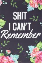 Organizador, livro de registro e caderno para senhas - coisas que não consigo lembrar