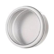 Organizador Magnético Transparente Para Geladeira, Caixa Redonda De Metal Para Armazenamento De