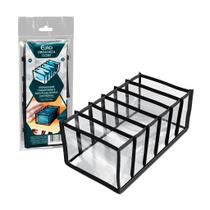 Organizador Maleável Multiusos Transparente com 6 Nichos Organizador Maleável Multiusos Transparente com 6 Nichos