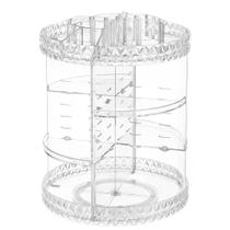 Organizador Maquiagem Acrílico Giratório 360 Transparente Organizador Maquiagem Acrílico Giratório 360 Transparente