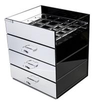 Organizador Maquiagem Fortune Em Acrílico Espelhado Organizador Maquiagem Fortune Em Acrílico Espelhado