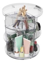 Organizador Maquiagem Giratório My Box 23,5x23,5x30cm - Lyor