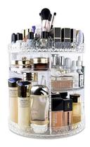 Organizador Maquiagem Giratório Pincel Batom Cosméticos Acrí