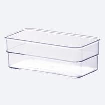 Organizador Modular Diamond Gaveta Acessório Acrílico Transparente Talher - Paramount Casa Moah Barretos Organização