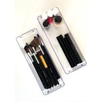 Organizador Modular M Empilhável 23x8,8x5,5 Transparente