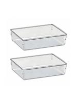 Organizador modular Pote Transp Gd Kit 2 po Acrimet ref 974