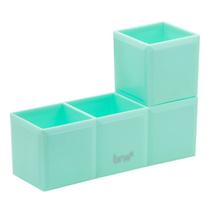 Organizador Modular Tetris 3 Lugares - BRW Organizador Modular Tetris 3 Lugares - BRW