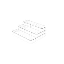 Organizador Multinível Clear 25 x 29 x 10 cm Natural Martiplast Ou Organizador Multinível Clear 25 x 29 x 10 cm Natural Martiplast Ou