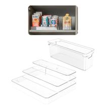 Organizador Multinível De Armário 3 Níveis E Org 4,5 Litros Organizador Multinível De Armário 3 Níveis E Org 4,5 Litros