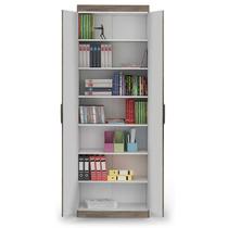 Organizador Multiuso 2 Portas Delta Lukaliam Branco