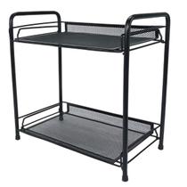 Organizador Multiuso 2 Prateleiras Aramado Cosmético Cozinha