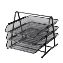 Organizador Multiuso 3 Andares Escritório Aço Folhas Documentos Organizador Multiuso 3 Andares Escritório Aço Folhas Documentos