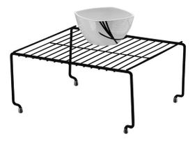 Organizador Multiuso Aço 32 Cm Armário Prateleira - Future Organizador Multiuso Aço 32 Cm Armário Prateleira - Future