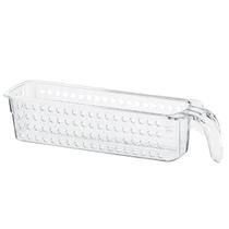 Organizador multiuso acrílico c/ cabo prático ordene durável Organizador multiuso acrílico c/ cabo prático ordene durável