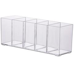 Organizador Multiuso c/ 5 Divisórias 30x9x11 cm Paramount 1252 Organizador Multiuso c/ 5 Divisórias 30x9x11 cm Paramount 1252