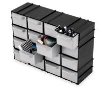 Organizador Multiuso Com 16 Gavetas Itens de Pesca Pregos Organizador Multiuso Com 16 Gavetas Itens de Pesca Pregos