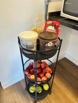 Organizador Multiuso com Rodas 360 para Cozinha