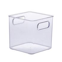 Organizador Multiuso Diamond Cristal com Alça C 15 Cm X L 15 Cm A 15 Cm