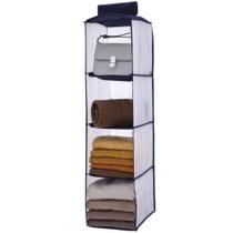 Organizador Multiuso Dobrável com 4 Prateleiras 25x25x90cm 1290. Para ser endurado eara. - PARAMOUNT