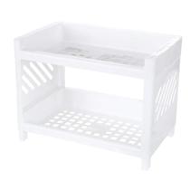 Organizador multiuso dobrável vazado cor branco miniso Organizador multiuso dobrável vazado cor branco miniso