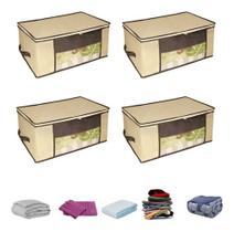 Organizador Multiuso Flexível Edredons Reutilizável AntiMofo Kit 4 - VB Home