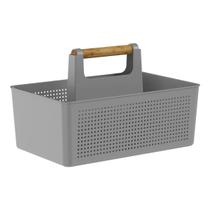 Organizador multiuso flow c 22,4 x l 34,6 x a 21,5 cm chumbo fechado omw 100 ou ou