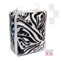 Organizador Multiuso Kit 4 Porta Cobertor Edredom Lençol Closet TAM XG