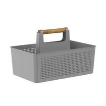 Organizador Multiuso Limpeza Com Alças 8 Litros Flow