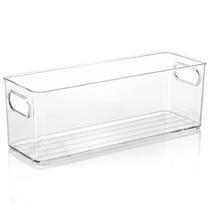 Organizador Multiuso Modular Para Cozinha Gavetas Geladeira Acrilico Cristal 2,5 Litros - Plasútil Organizador Multiuso Modular Para Cozinha Gavetas Geladeira Acrilico Cristal 2,5 Litros - Plasútil