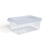 Organizador Multiuso para Gavetas, Armários, Geladeiras, Pote Acrílico 600ml Uz Organizador Multiuso para Gavetas, Armários, Geladeiras, Pote Acrílico 600ml Uz