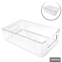 Organizador Multiuso Plástico 15x25,5cm com Alça - Tudo em Caixa