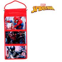Organizador Multiuso Porta Objetos 3 Divisórias Homem Aranha Decorativo para Quarto Organizador Multiuso Porta Objetos 3 Divisórias Homem Aranha Decorativo para Quarto